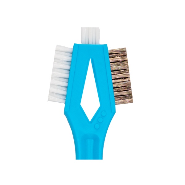 Triple Nylon Brush with Stainless Steel