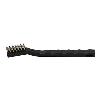 Plastic Single End Stainless Steel Reusable Handle Brush