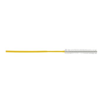 FLEXIBLE BRUSH & SHEATH: 30” / 75 cm Single-End Wire Brush